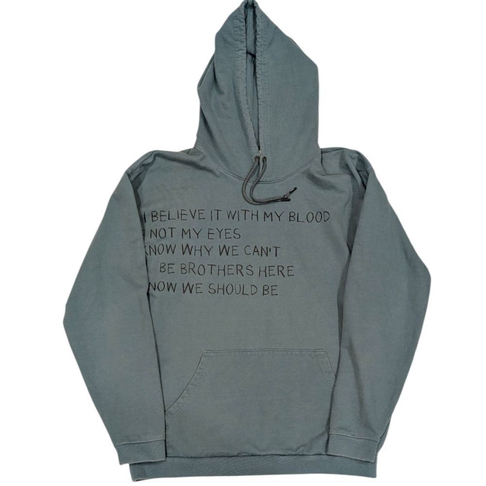 Neighborhood x One of These Days Hooded Sweatshirt | Green Men's Size L
